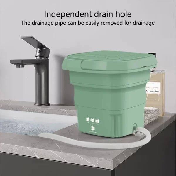 Masina de spalat rufe portabila si pliabila