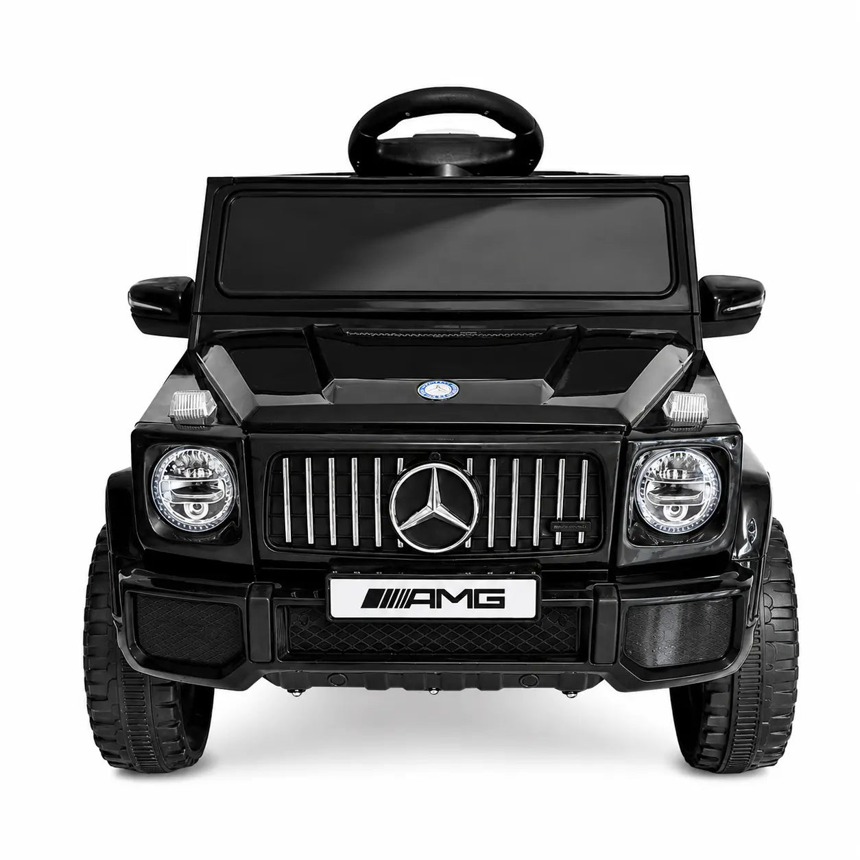 Mașină Electrică pentru Copii Tip SUV 4×4 Premium, Design Inspirat Mercedes G-Class AMG, 12V, Lumini LED, Muzică, Negru