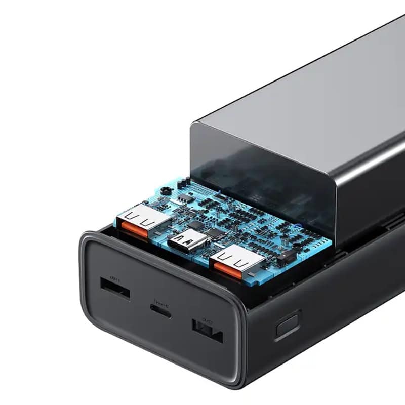 Baterie Externă USAMS, 30000mAh, 22.5W Fast Charge cu Display Digital LED