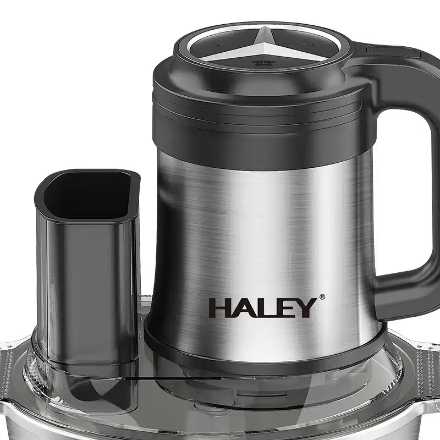 Tocător Electric Multifuncțional HALEY HY-1244 – Putere de 1200W și vas de 3.5L din inox pentru tocare rapidă și versatilă