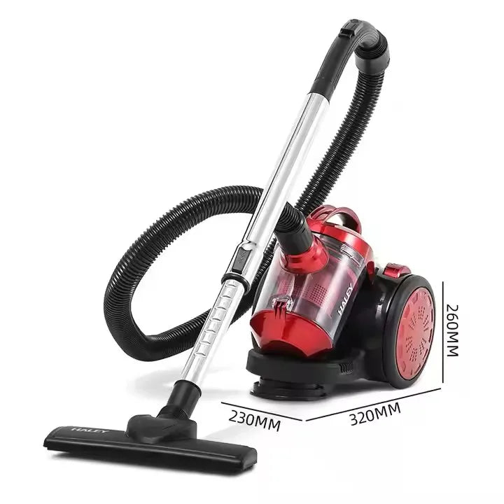 Aspirator fără sac HALEY 20kpa 2.2L, 2800W, Aspirator de praf Aspirator puternic cu fir, de calitate, cu ciclon