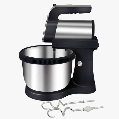 Mixer manual 2 in 1 Hoffmans 4.5 L, cu bol din inox ,1600W, 2 ani garanție