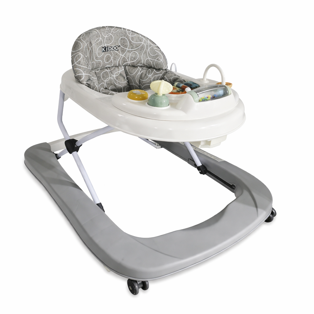 Premergător bebe KIDDO Baby Walker W1246UR2, cu jucării și muzică, 6–18 luni