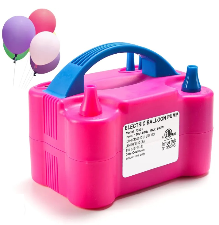 Pompa electrica pentru umflat baloane