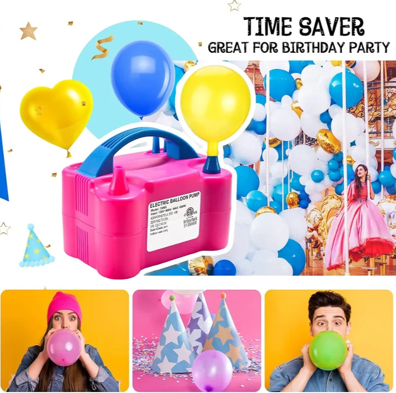 Pompa electrica pentru umflat baloane