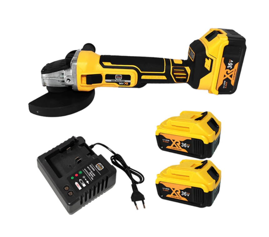 Flex German Meister cu 2 Acumulatori 36V,5Ah disc 100/115/125 mm+ cutie transport + TRANSPORT GRATIUT