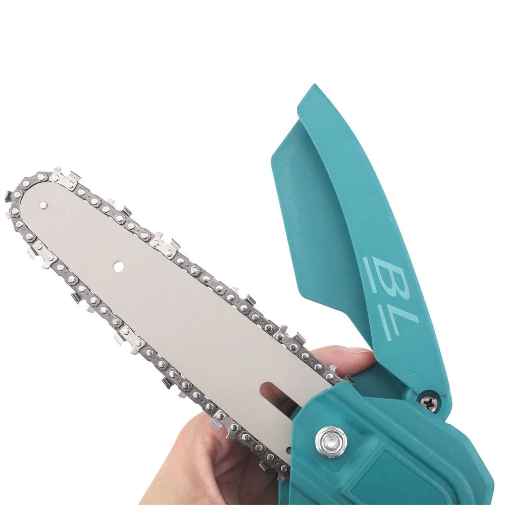 Set foarfecă gradina și mini drujbă , 2 acumulatori 48V , cu braț 2.13m telescopic ,unghi de tăiere reglabil, cu Tija Telescopica 2.5M