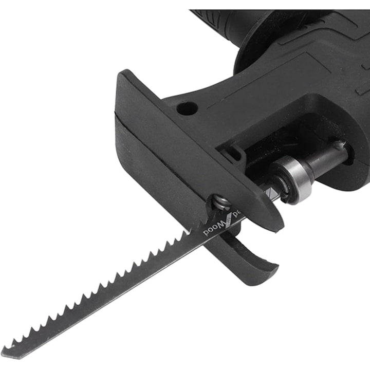 Adaptor tip fierastrau sabie soricel, pentru bormasina, 3 lame incluse