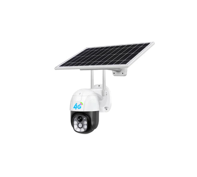 Camera de Supraveghere 4G cartela Sim cu Panou Solar, Full HD 1080p, Rotativa, Alarma, Microfon si Difuzor, Night Vision, Detectie umana, pentru Exterior