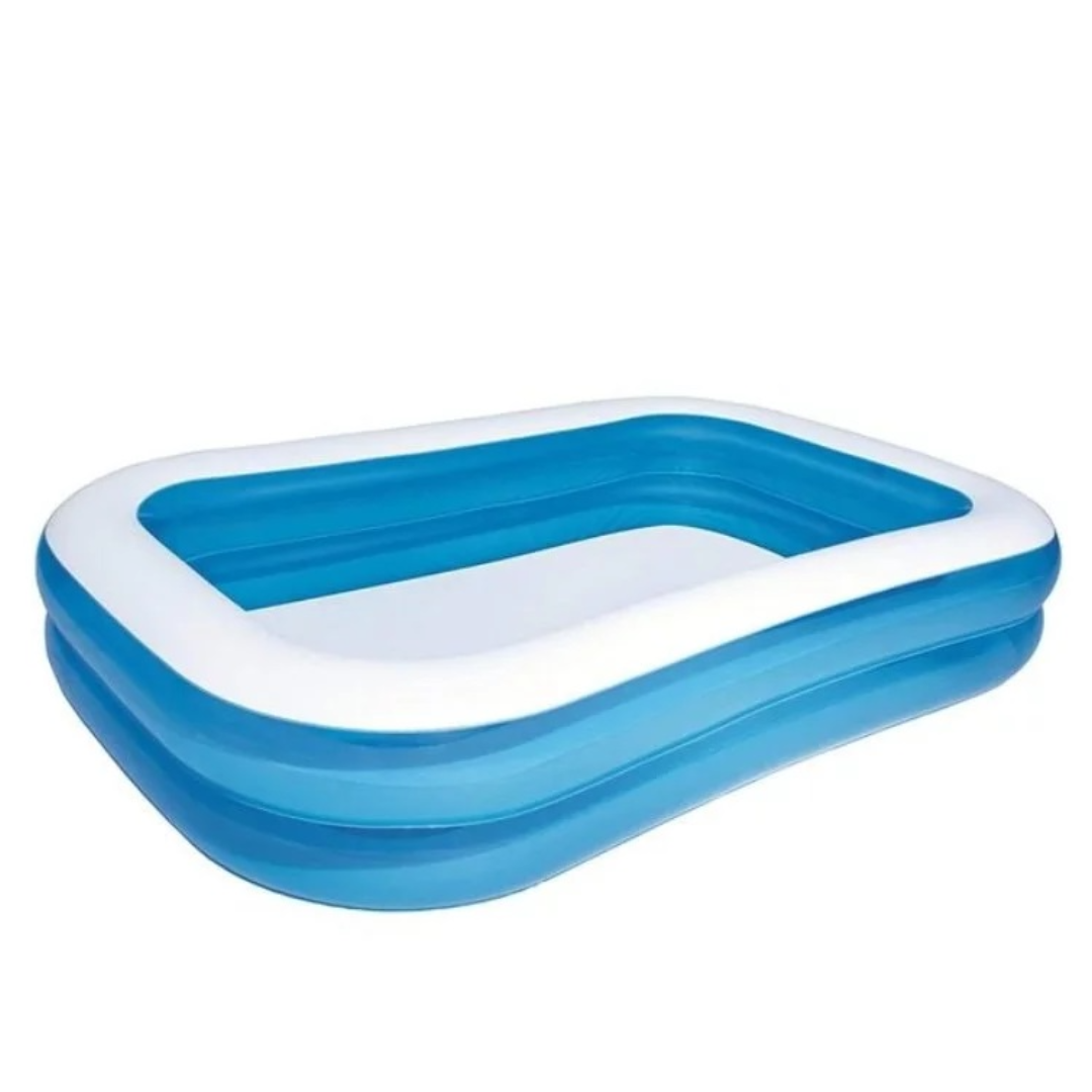 Piscina gonflabila 2.01m x1.50m x 50cm cu pompa de umflat inclusa