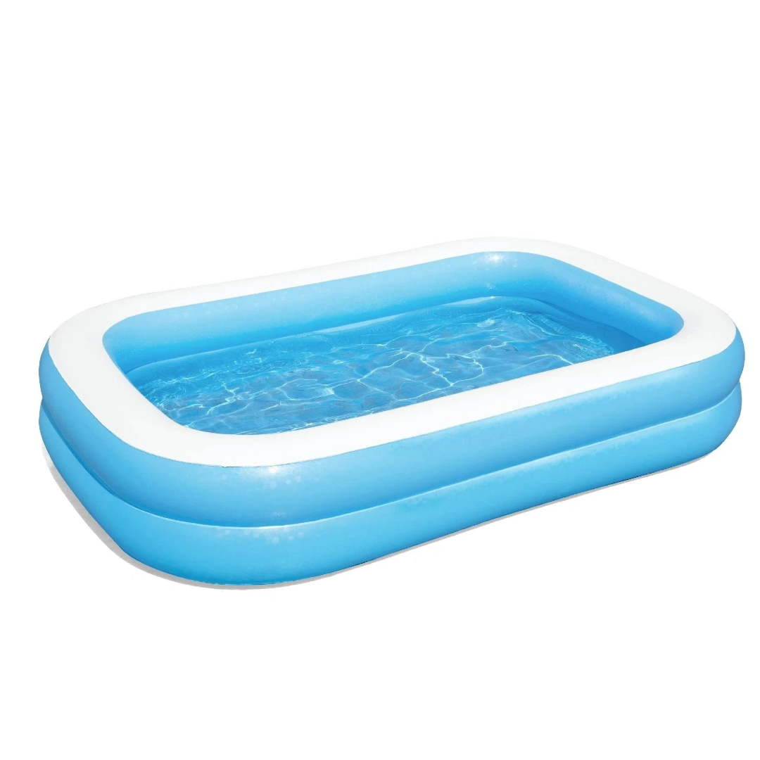 Piscina gonflabila 2.01m x1.50m x 50cm cu pompa de umflat inclusa