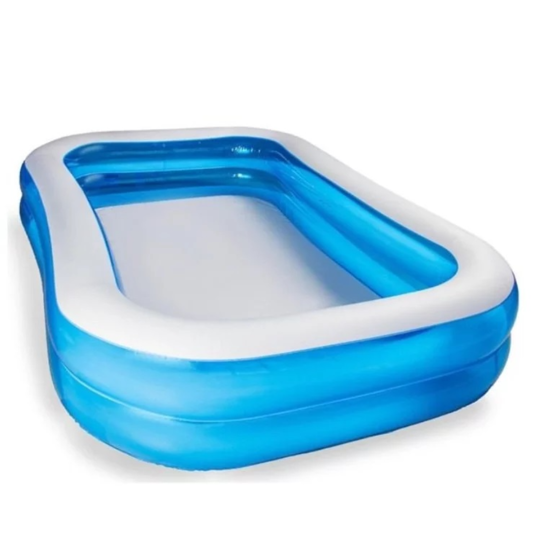 Piscina gonflabila 2.01m x1.50m x 50cm cu pompa de umflat inclusa