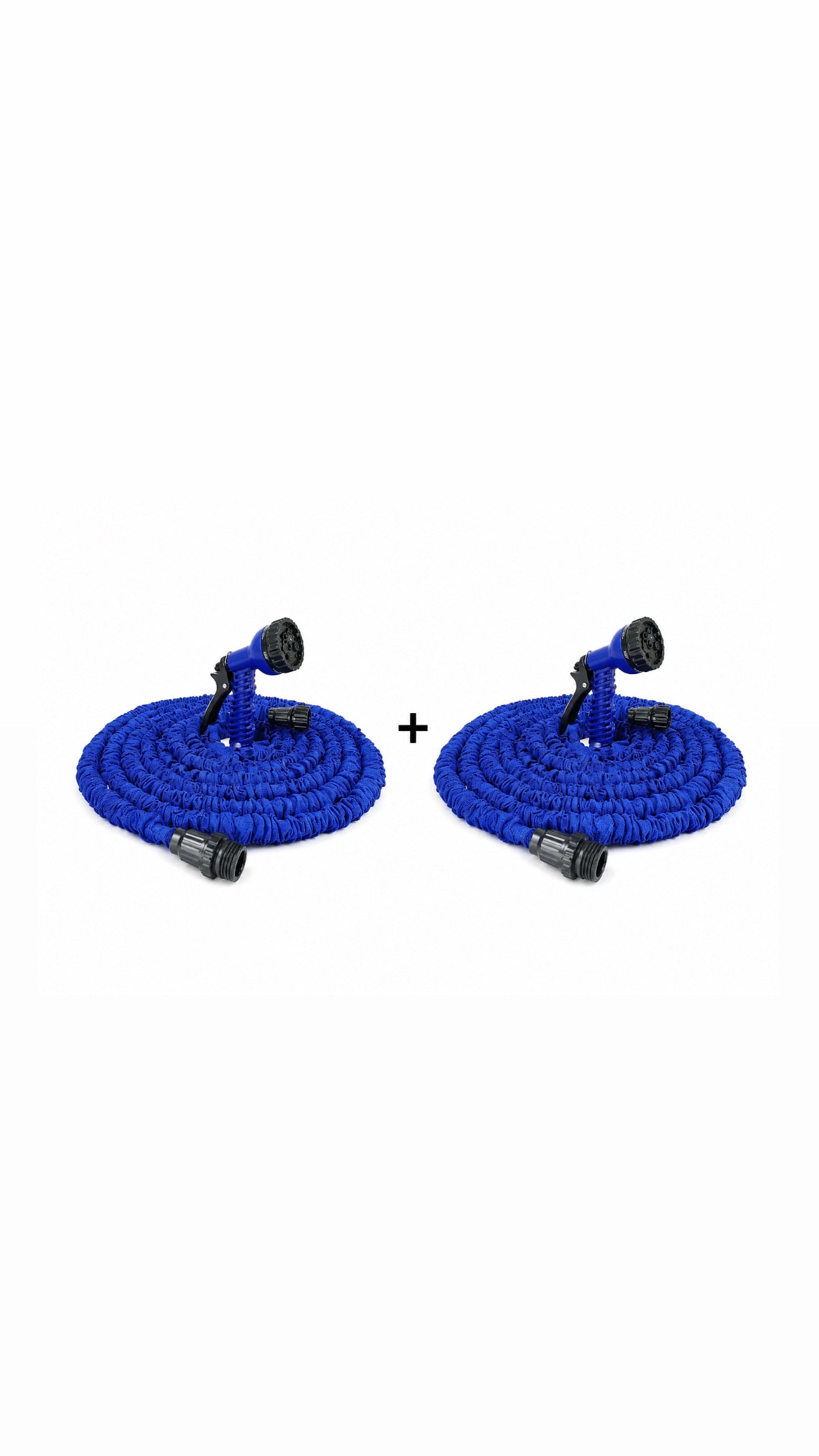 Furtun de gradina 1+1 extensibil 30m, cu aparat de udat performant