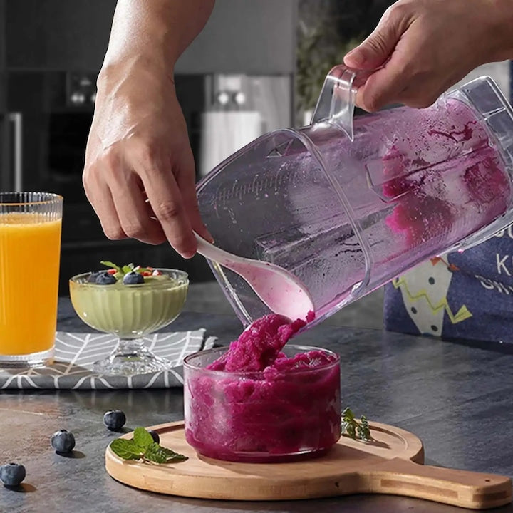 Blender electric de bucătărie si storcator 2 în 1 , cu 1800 W putere , Recipiente 2 l + 0, 5 l