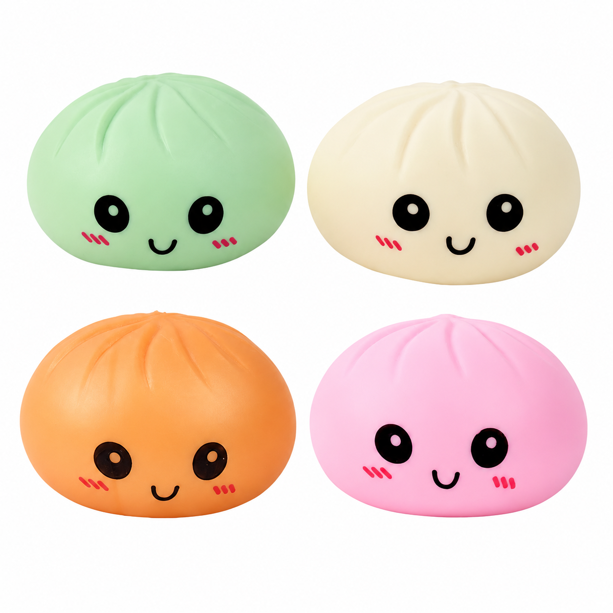 Jucărie Antistres Squishy Dumpling , 10 cm, Gălușcă Moale din Silicon, cu Cutie și Culoare Surpriză
