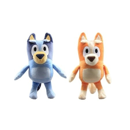 Set jucarii de plus Bluey si Bingo - 2 figurine, 30cm