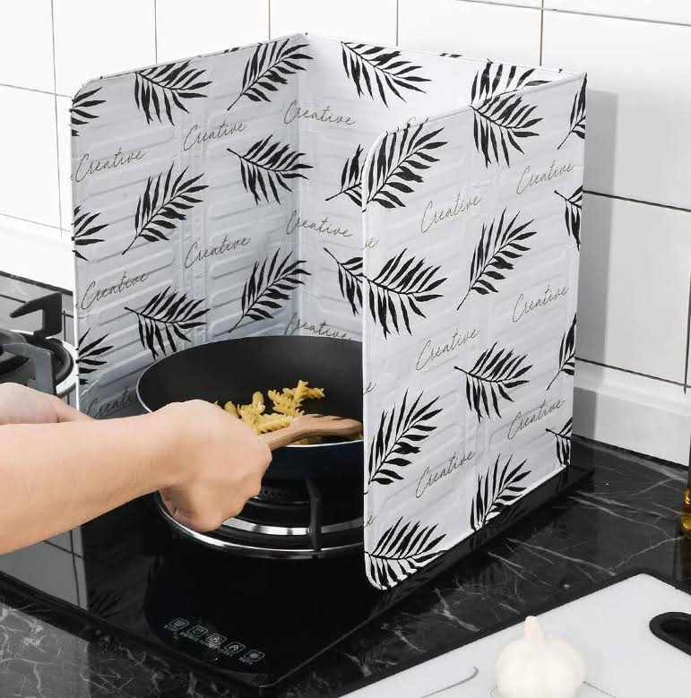 Protectie aragaz antistropire, din aluminiu, pentru gatit