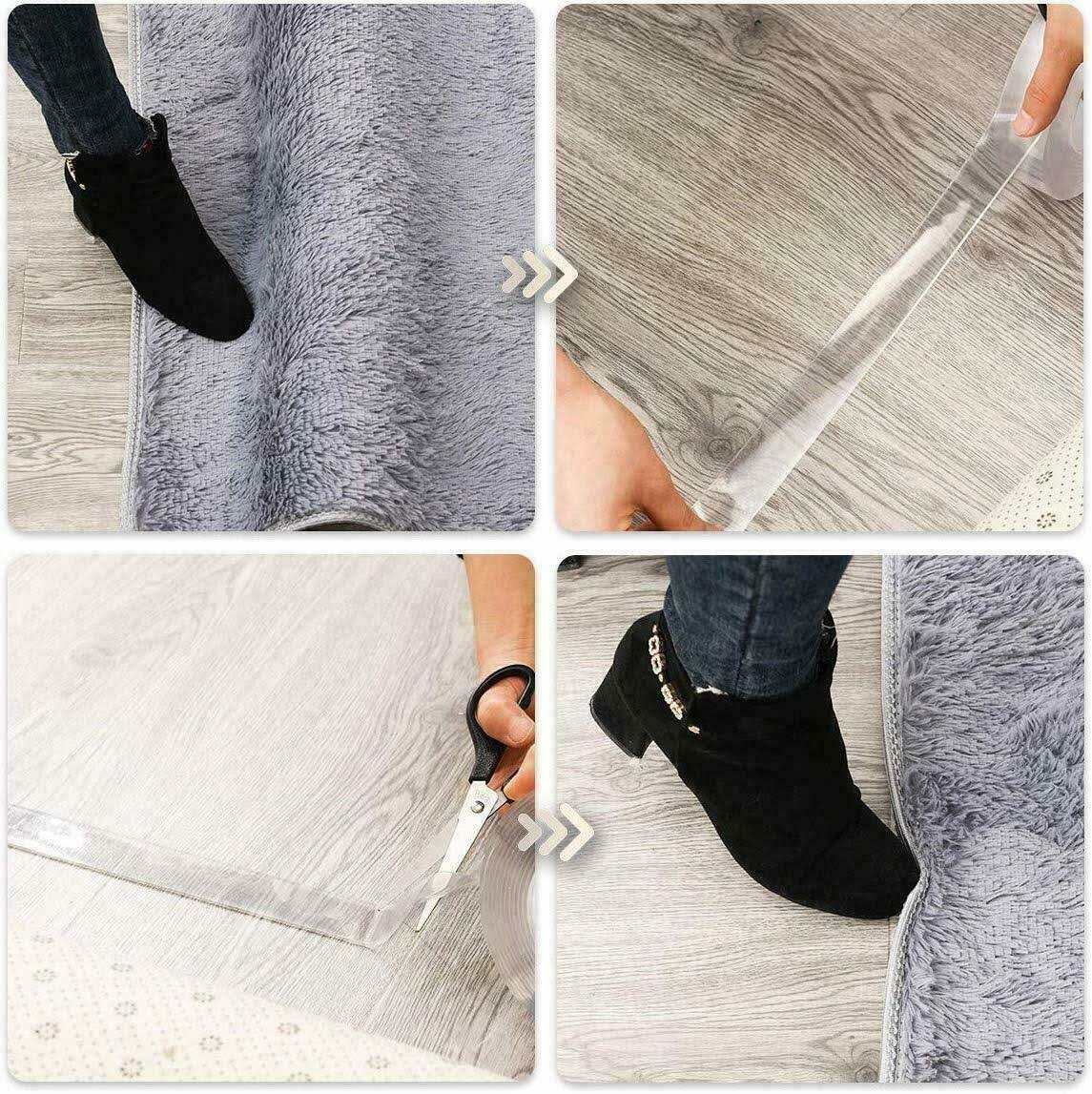 Banda dublu adeziva impermeabila transparenta 5 m