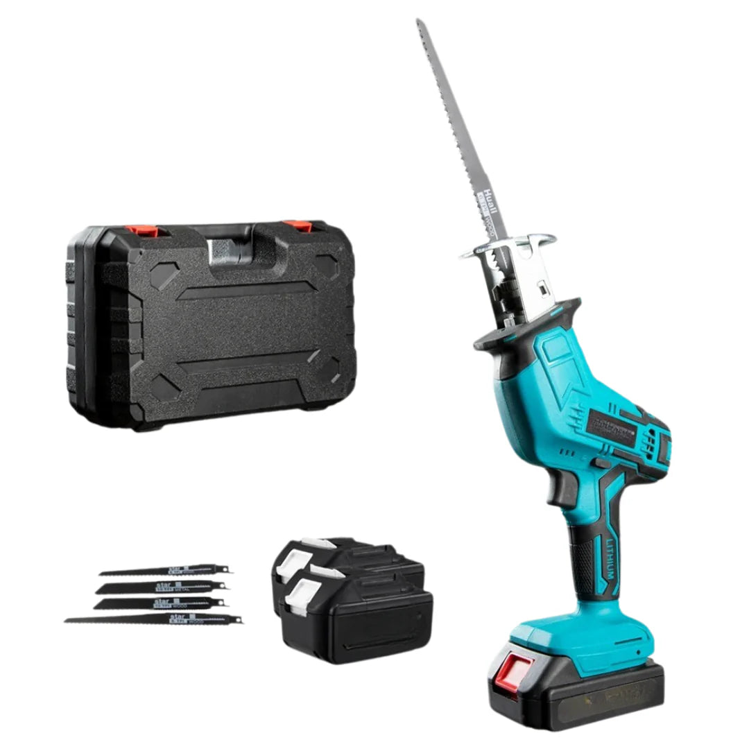 Fierastrau electric sabie, cu 2 acumulatori, 36V, 4 panze