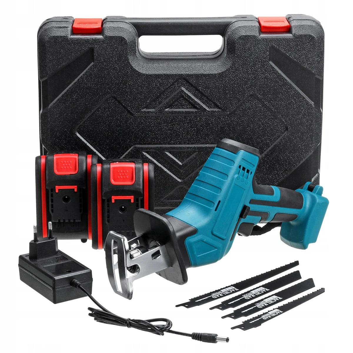 Fierastrau electric sabie, cu 2 acumulatori, 36V, 4 panze