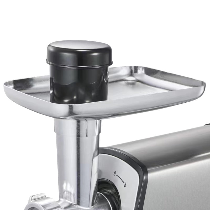 Mașină de Tocat Carne HALEY 2600W, Cutter cu Torsiune Mare, Oțel Inoxidabil, Port Mare de Alimentare, Ușor de Curățat