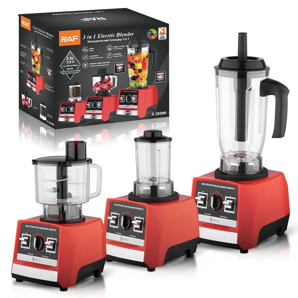 Blender profesional 3 in 1 , 2800W putere , 2.0 L ,fructe și legume
