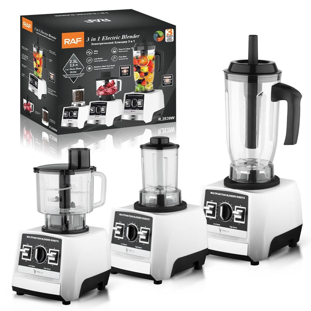 Blender profesional 3 in 1 , 2800W putere , 2.0 L ,fructe și legume