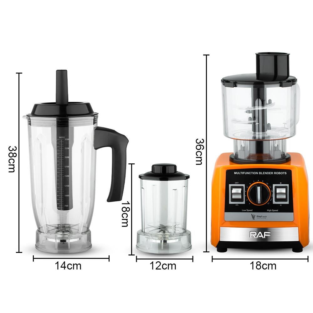 Blender profesional 3 in 1 , 2800W putere , 2.0 L ,fructe și legume