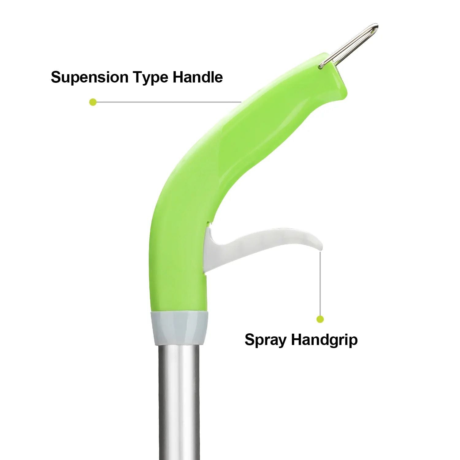 Mop cu rezervor incorporat 600 ml cu laveta absorbanta din microfibra